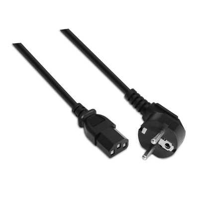 Aisens Cable Power CPU - CEE7/M-C13/H - 5.0M - 100% Cobre Puro AWG18 - Black — image 1