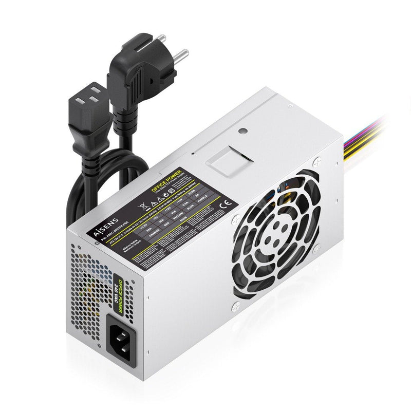 Aisens Power Supply Power TFX 500W With Cable Power Oem, Silver