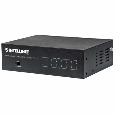 Intellinet Switch 8-PORT Gigabit Ethernet PoE + 60W Desktop — image 1
