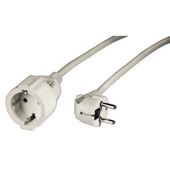 Hama Cable Extension Schucko 5M White — image 1
