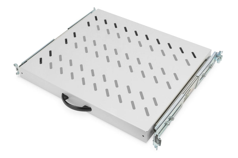Digitus Tray 1U 30X483X385MM Up To 25KG Grey Extendable