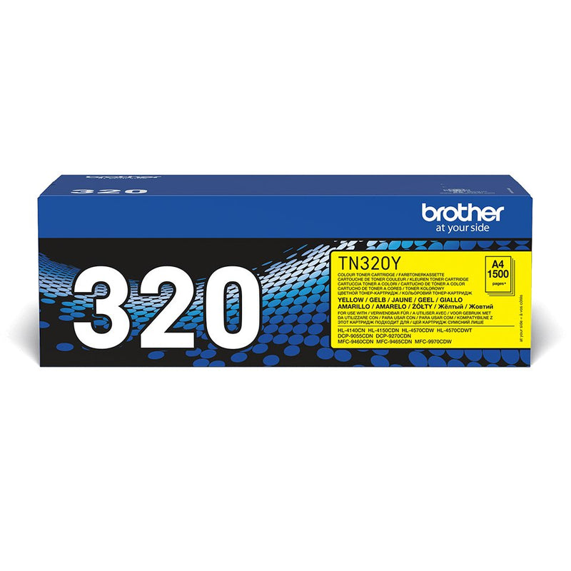 Brother Genuine Toner TN320Y Yellow TN-320Y
