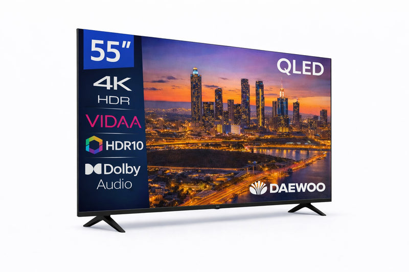 Daewoo TV 55 QLED 4K UHD 55VB56QV Smart TV