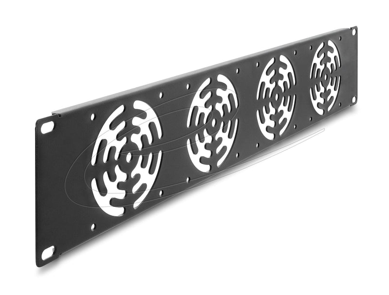 19? 2 He Rackblende 4 Fan 80 X 80MM Grey Oscuro