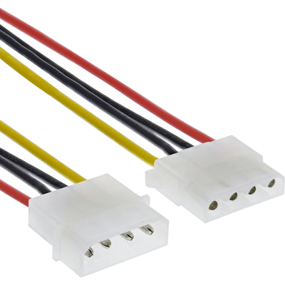Inline Cable Extensión Power Supply Molex 4 Pines Male a Female 0,5M — image 1