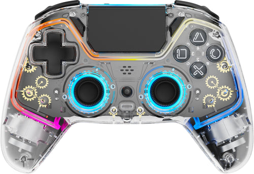 Deltaco PS4/PC Controller Wireless/Bt Transparent — image 1
