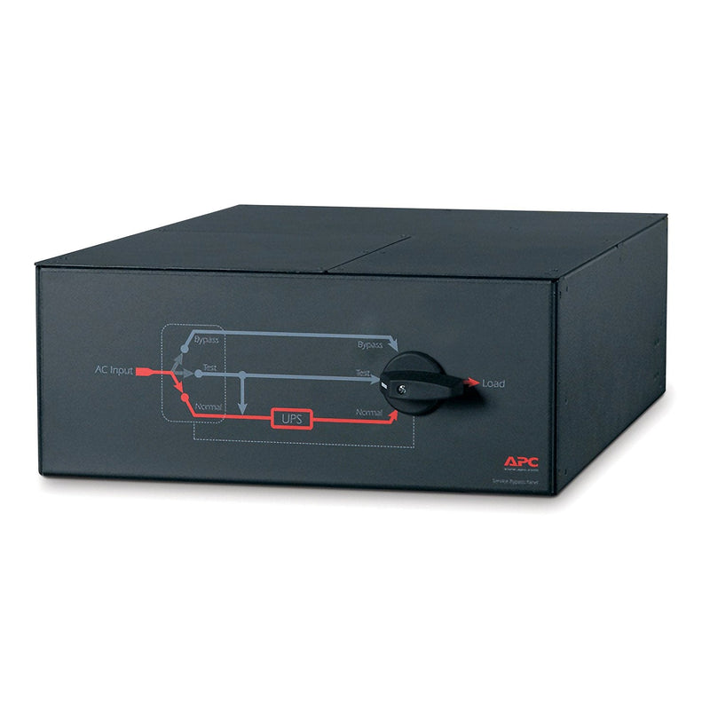Apc Service Bypass Panel Bypass Switch Rack-mountable AC 230V Output Connectors 3 4U 19 Black