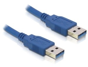 Delock USB Cable 3.0A/a M/M 1M Blue — image 1