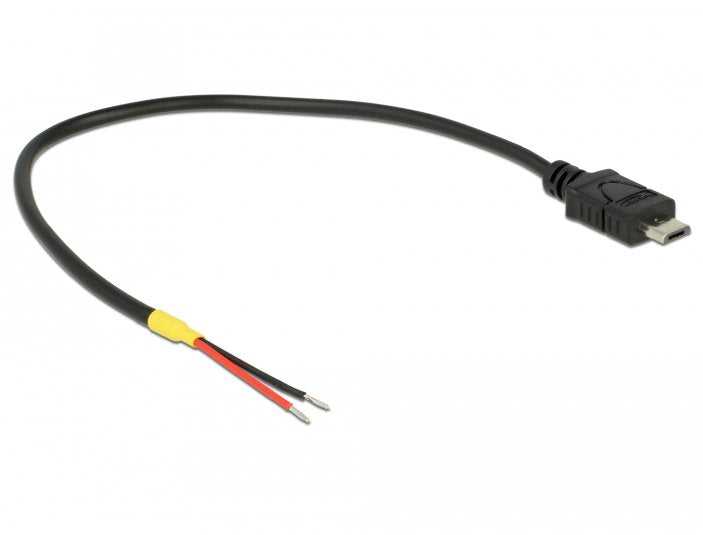 Delock 85541 Cable Micro USB 2.0 - 2 X Cables Power 20CM Raspberry Pi