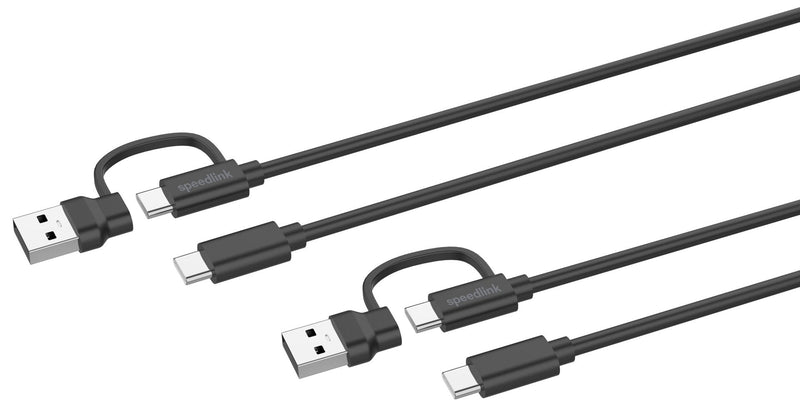Speedlink SL-460101-BK USB Cable USB 3.2 Gen 1 (3.1 Gen 1) 3M USB a/USB C USB C Black