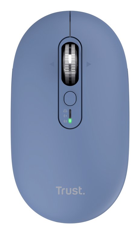 Trust Mouse Optico Wireless Thin Seron Blue Up To 3200 DPI / Wireless — image 1