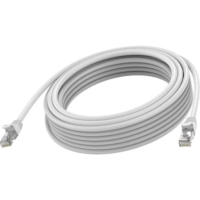 Cable CAT.6 5M RJ45 (m) a RJ45 (m) Par Trenzado Blindado STP CAT.6A 10Gbps 24 Awg With Protector White — image 1