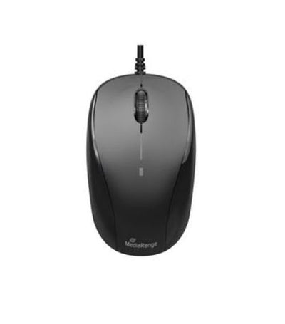Mediarange Mouse USB 2.0 3 Buttons Black — image 1