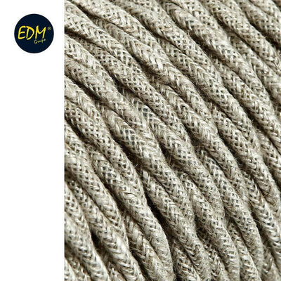 Cable Textil Trenzado 2X0,75MM Lino 5M — image 1