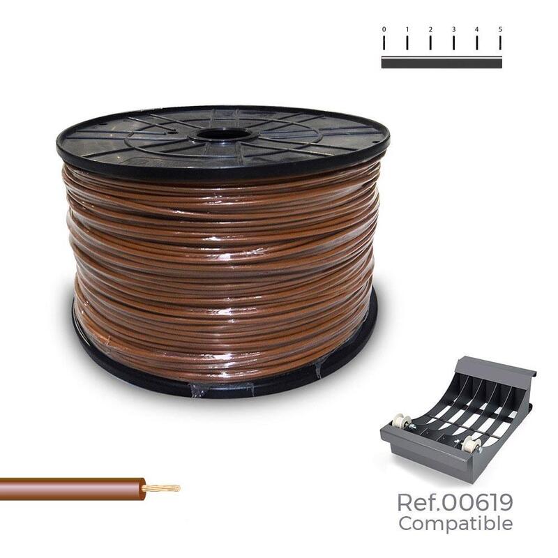 Cablecillo H07Z1-K 1,5MM² Brown 500M.