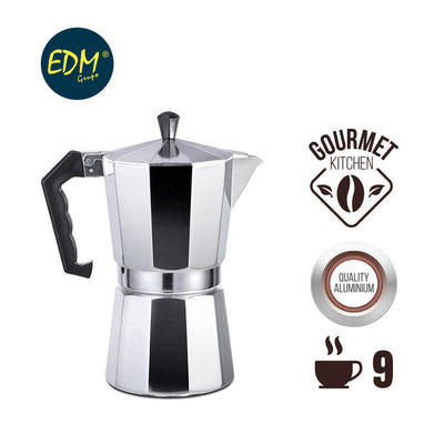 EDM Coffee Machine Aluminium 9 Cups — image 1