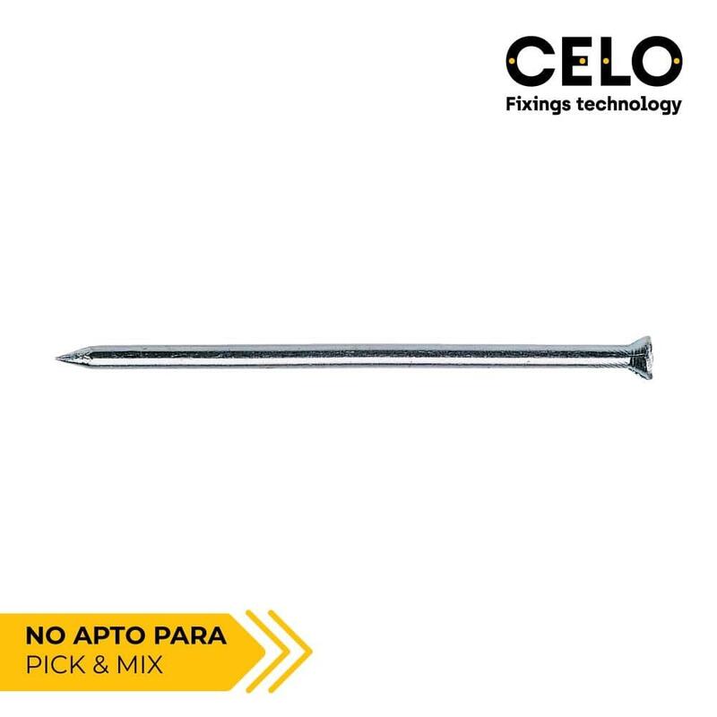 Celo Caja 100 Unid. Puntas Cp Ø3,4X50MM Din/Ref Cpq Acero Zincado 93450CPQ