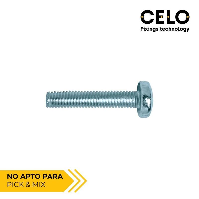 Celo Caja 250 Unid. Tornillo Metrica Alomado Philips Din/Ref 7985 Ø5X20MM Zincado