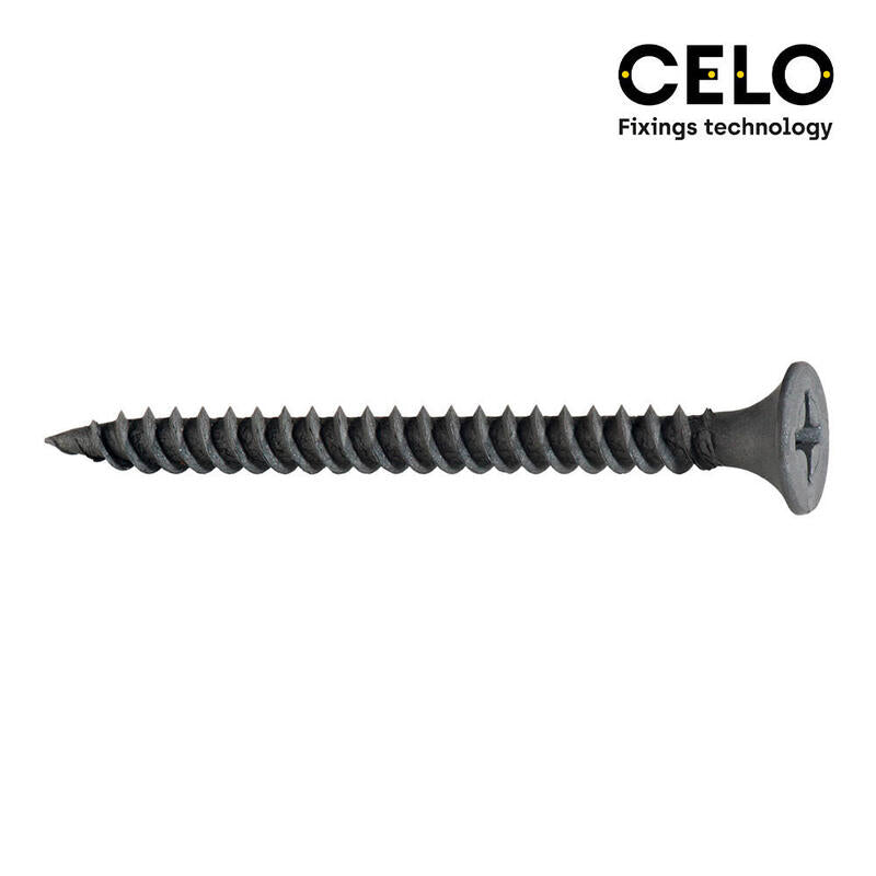 Celo Caja 500 Uni. Tornillo Pladur Placa-metal Din/Ref Ssf 3,5X55 Fosfat.