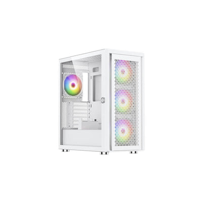 Silentware PC Case Air 100 White Tempered Glass) AIR100WHITE — image 1