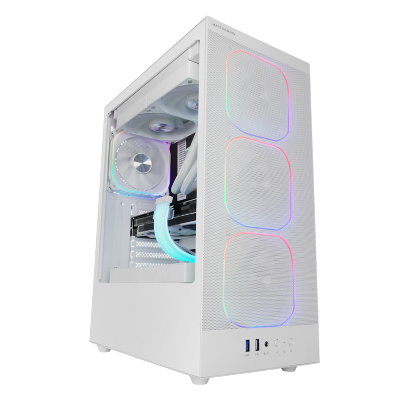 Mars Gaming Box Semitorre ATX Mc-nebula White