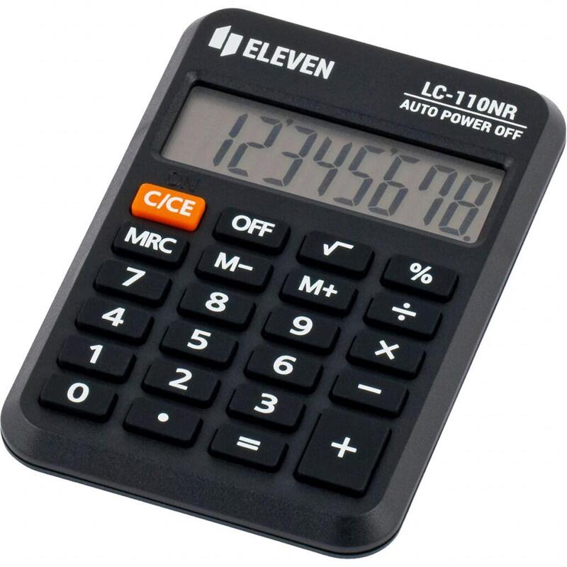 Calculator Bolsillo LC110NR Black