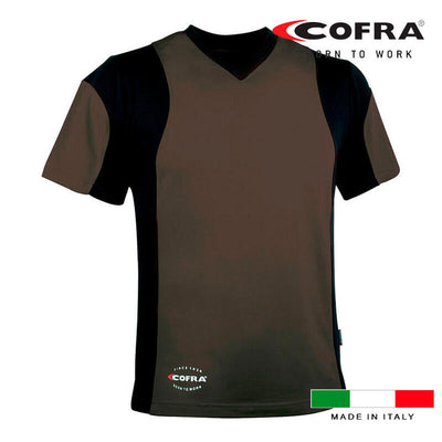 Cofra T-shirt Java Fango/Black Size XXL — image 1