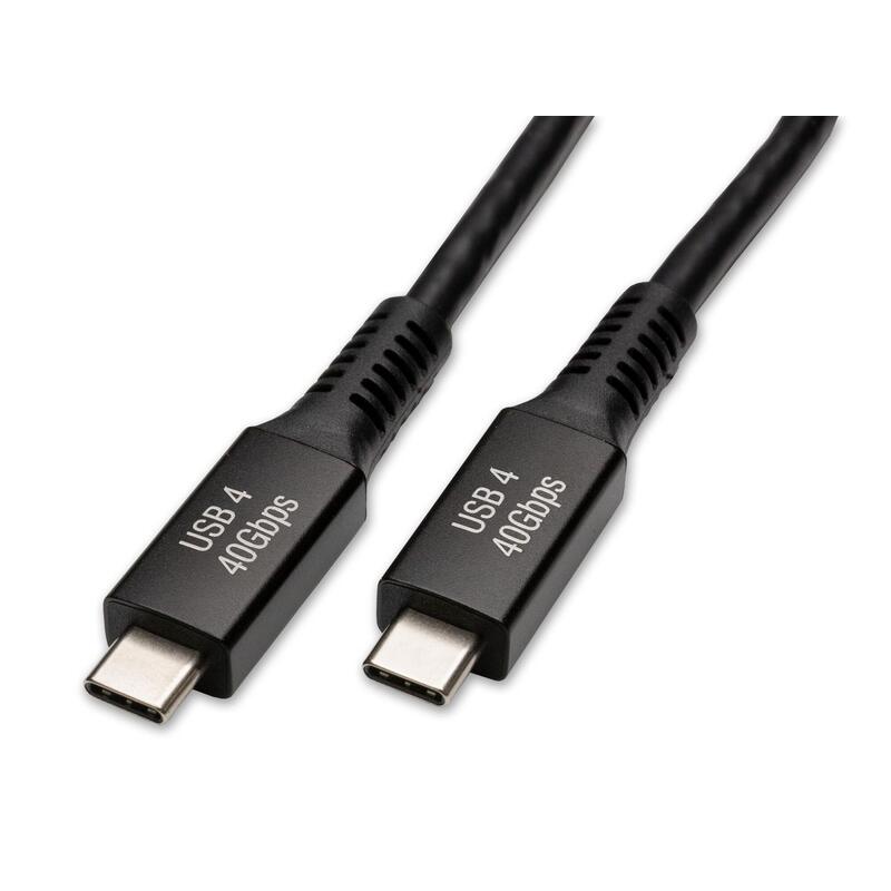 Captiva USB Cable C Connector Male C Connector Male Black 1M USB-C a USB-C 240W