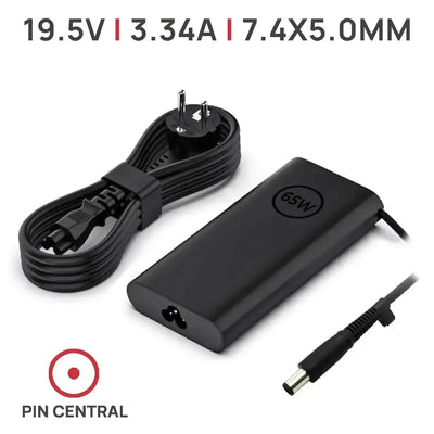Charger Laptop Dell Latitude 7450 7414 7404 7214 7204 65W 19.5V 3.34A 7.4X5.0MM — image 1