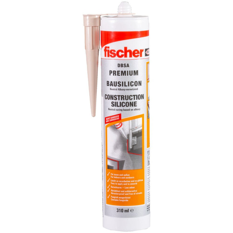 Fischer Silicone Construcción Dbsa Slg 310ML Grey Whiteboard Sellante 512213