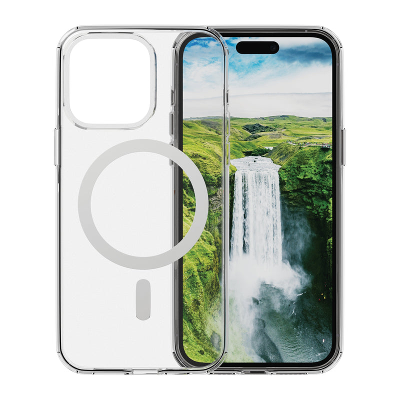 DBRAMANTE1928 Iceland Ultra D3O Magsafe Case For Iphone 15 Prom Transparent White