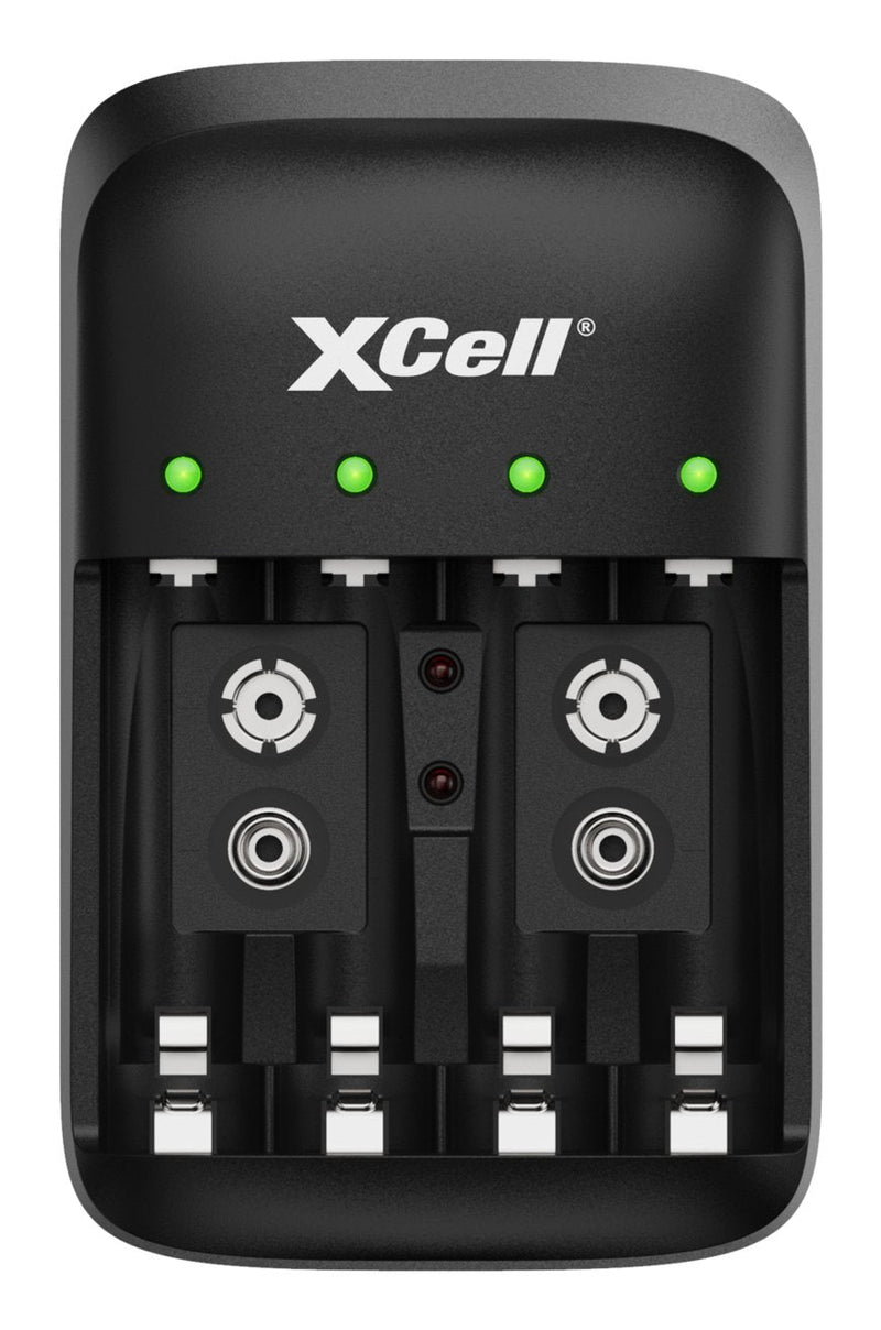 Xcell Charger BC-X500 Unbem. 1-4X Aaa, Aa, 1-2X 9V Block