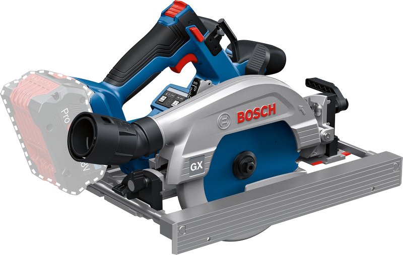 Bosch Saw Circular a Battery Professional Gks 18V-57-2 Gx Professional Body Only 18 Voltios Blue/Black Without