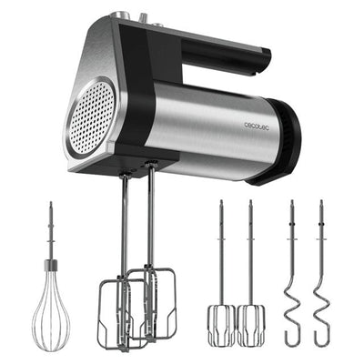 Cecotec Blender Powertwist 500 Mano 500W Black Steel Inoxidable — image 1