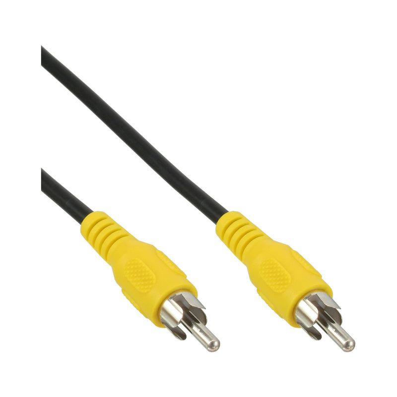 Inline® Video Cable 1X Rca Male a Male Yellow Plugs 7M
