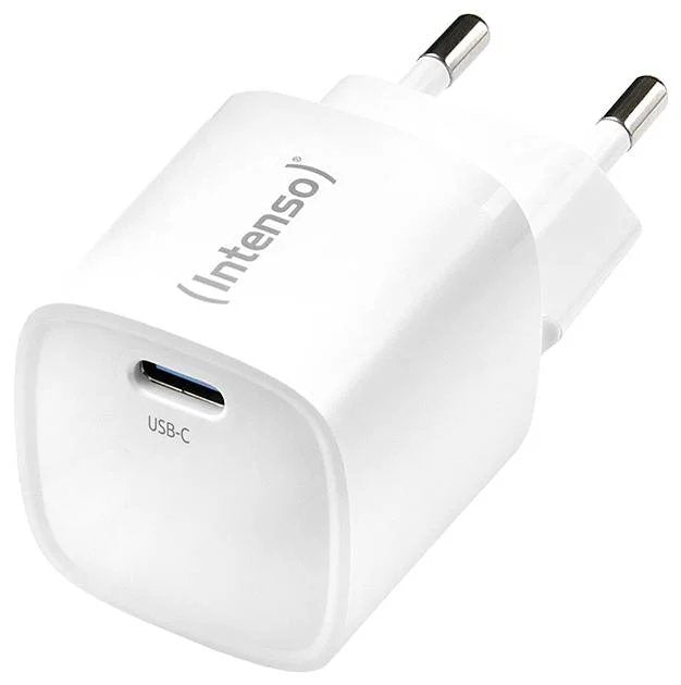 Intenso Power Adapter W30C² GaN White 1x USB-C 30W