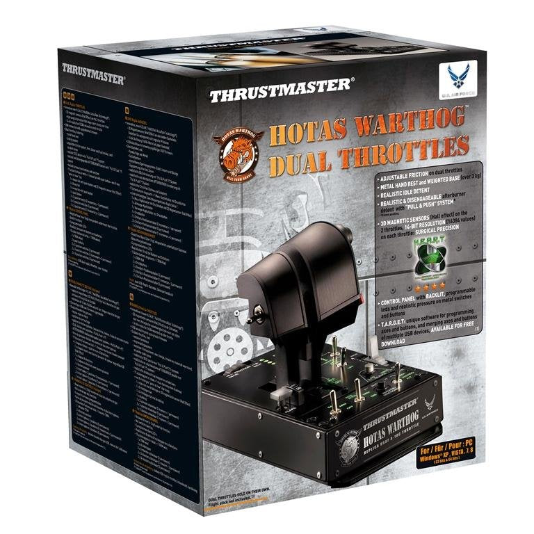 Thrustmaster / Hotas Warthog Dual Throttle PC / 2960739 Thrustmaster Hotas Warthog Dual Throttles, Simulador V