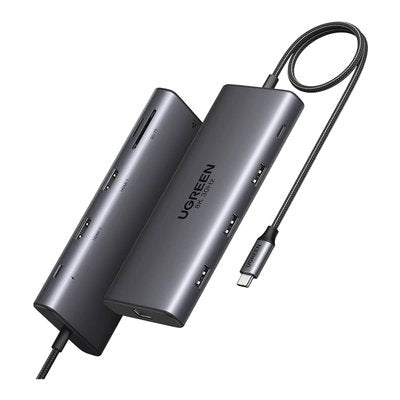 UGREEN USB-C Hub 100W Pd Grey 10-IN-1