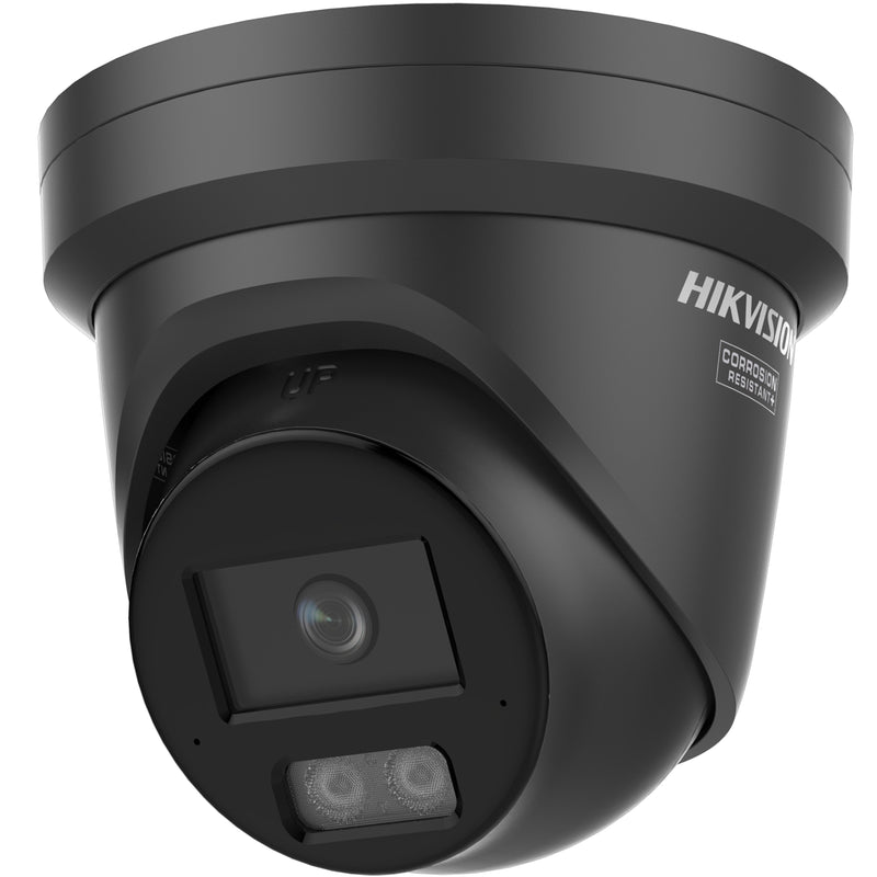 Hikvision Camera DS-2CD2347G3-LI2UY(2.8MM)(NEGRO) Turret 4MP Smart Hybrid Light