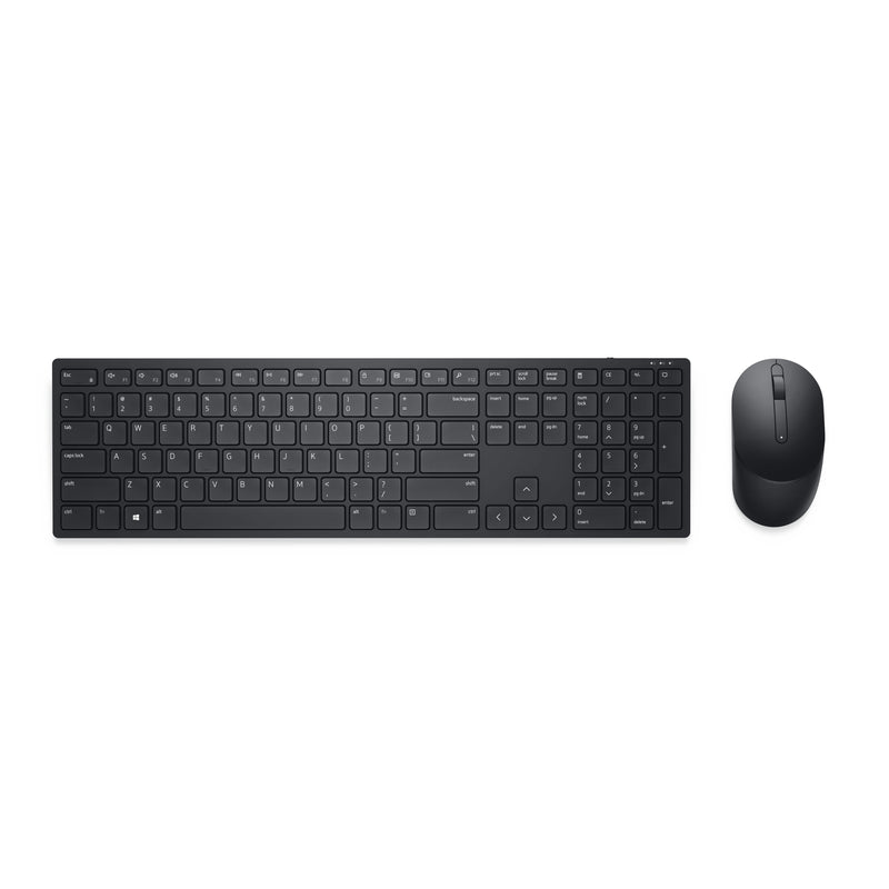 Dell Keyboard English + Mouse KM5221W RF Wireless QWERTY Reino Unido Black