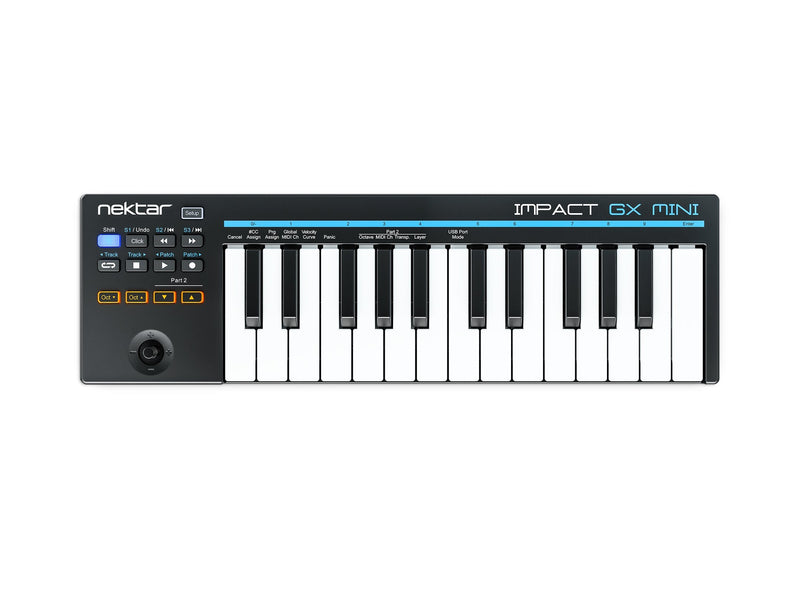 Nektar Impact Gx Mini Keyboard Midi 25 Keys USB Black
