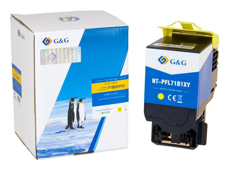 G&g Xl-toner Compatible With Lexmark 71B2HY0