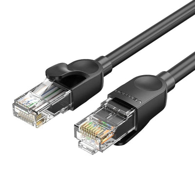 Vention Lszh CAT.6 UTP Ethernet Cabl Patch Cable 1M Black — image 1