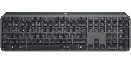 Logitech Mx Keys Keyboard Universal RF Wireless + Bluetooth Qwertz German Graphite — image 1