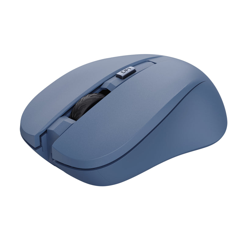 Trust Wireless Mouse Mydo Silent Wireless Up To 1800 DPI Blue