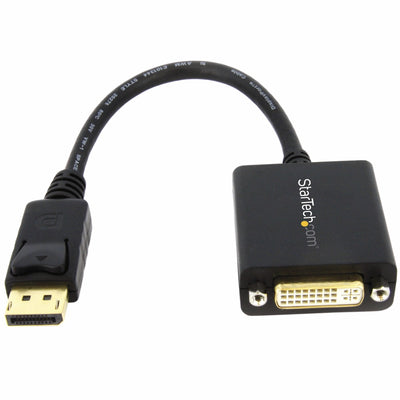 StarTech.com Adapter Vídeo DisplayPort a DVI Converter DP Male DVI Female Up To 1920X1200 Convertidor Pasivo E — image 1