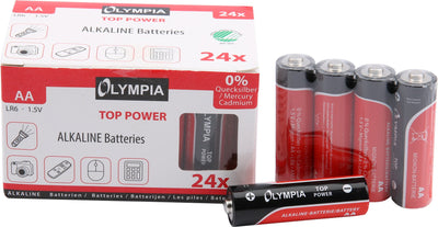 Olympia Batteries Alcalinas Aa Pack 24 — image 1