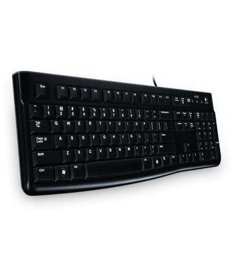 Logitech Keyboard Suizo Keyboard K120 For Business USB Qwertz Black