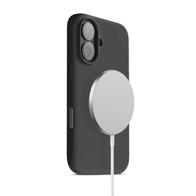 Crong Colour Cover Magnetic Case For Iphone 17 16CM (6.3) Black