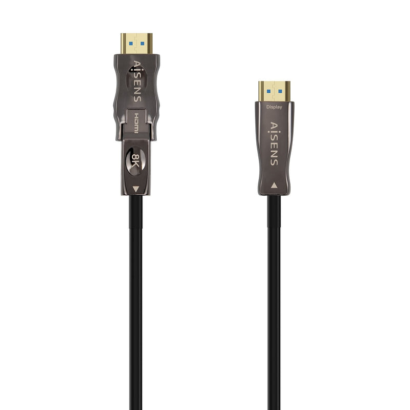 Aisens HDMI Cable V2.1 Aoc Desmontable Ultra High Speed / Hec 8K@60HZ 4K@120HZ 4:4:4 48Gbps - a/M-d/a/ - 40M -